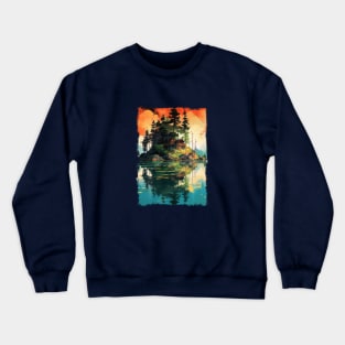 Cottage Island Crewneck Sweatshirt